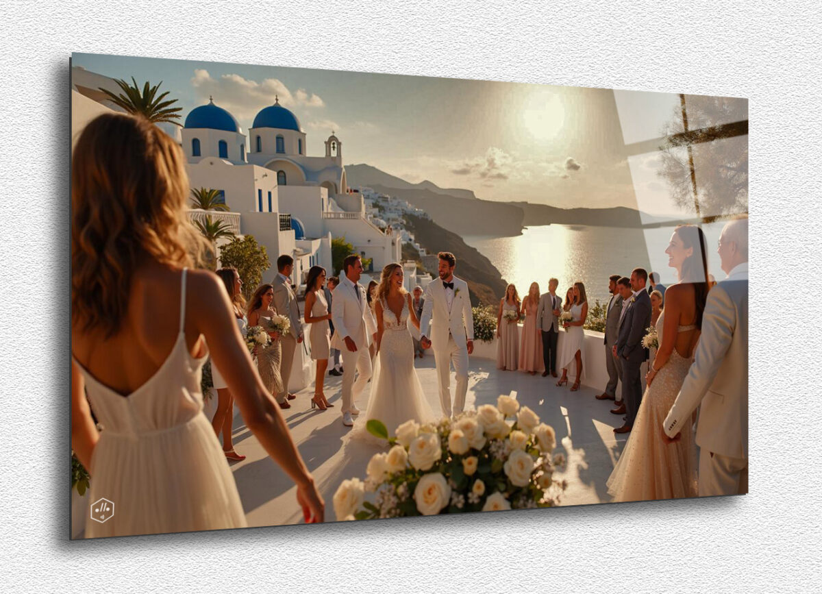 Grecian Bliss: A Coastal Wedding in Santorini