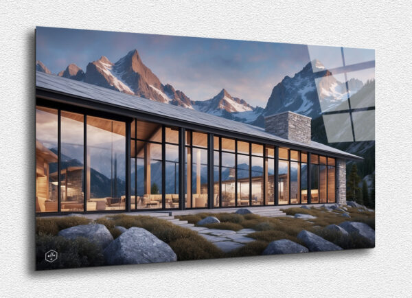 Mountain Lodge with Panoramic Views