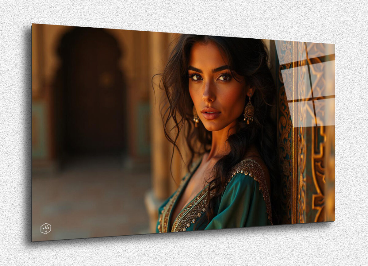 The Exotic Middle Eastern Beauty